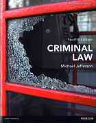 Criminal law - Jefferson, Michael - 9781292062914