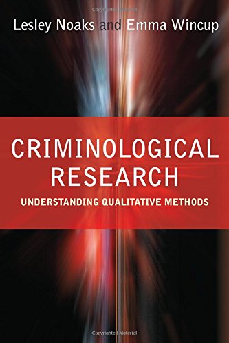 Criminological Research: Understanding Qualitative Methods - 9780761974062