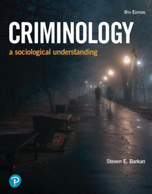 Criminology: a sociological understanding - Steven E Barkan.
