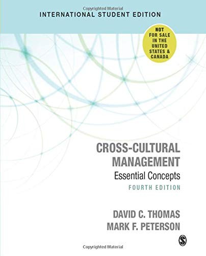 Cross-Cultural Management: Essential Concepts