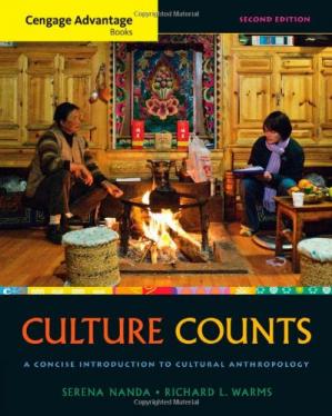 Culture Counts: A Concise Introduction to Cultural Anthropology By Serena Nanda, Richard L. Warms - 9781111301538
