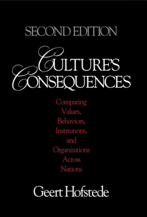 Culture's consequences Comparing values, behaviors,institutions, and organizations across nations.