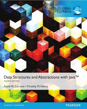 Data structures and abstractions with Java - Carrano, Frank M.; Henry, Timothy; Tahiliani, Mohit P
