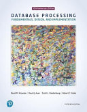 Database Processing: Fundamentals, Design, and Implementation - David M. Kroenke, David J. Auer, Robert C. Yoder, Scott L. Vandenberg - 9780134802749-3