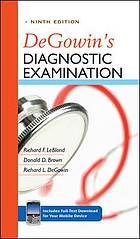DeGowin's diagnostic examination - 9780071641180
