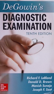 DeGowin's diagnostic examination - 9781259251474