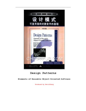Design patterns: elements of reusable object-oriented software - Gamma, Erich;Helm, Richard;Johnson, Ralph E.;Vlissides, John