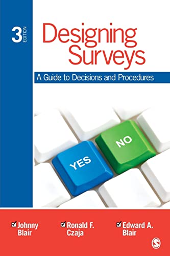 Designing Surveys by Johnny Blair Jr., Ronald F. Czaja, Edward Blair