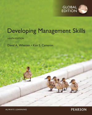 Developing management skills - Cameron, Kim S.; Whetten, David Allred