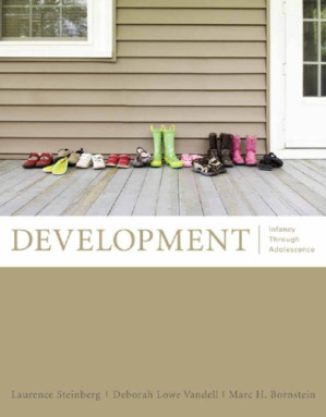 Development: infancy through adolescence By Steinberg, Laurence D.;Bornstein, Marc H.;Vandell, Deborah