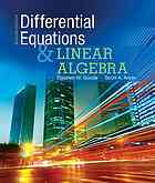 Differential equations and linear algebra - Annin, Scott; Goode, Stephen W