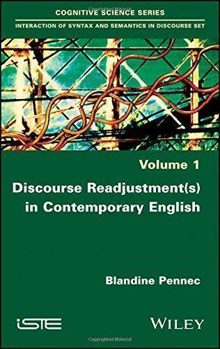 Discourse Re Adjustment S In Contemporary English