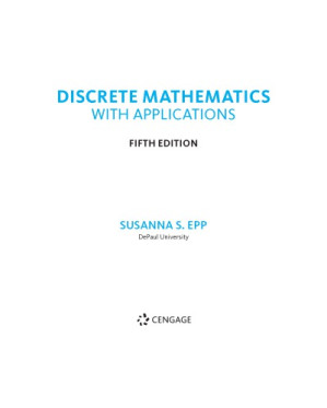 Discrete Mathematics with Applications: Metric Version, Fifth Edition (without the photoportraits) By Susanna S. Epp