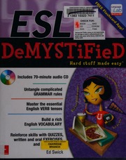 ESL Demystified by Swick, Edward, author