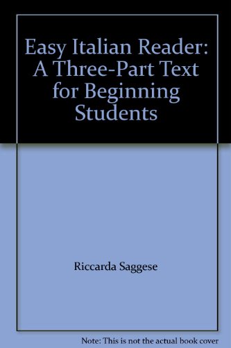 Easy Italian reader: a three-part text for beginning students - 9780071603362