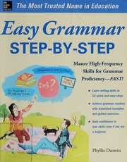 Easy grammar step-by-step: master high-frequency skills for grammar proficiency -- FAST!