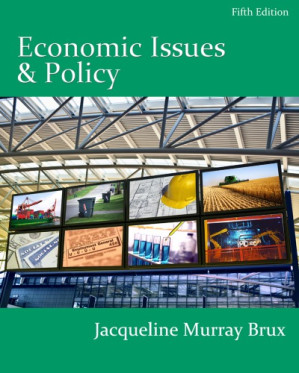 Economic Issues and Policy (with InfoApps 2-Semester Printed Access Card) By Brux, Jacqueline Murray