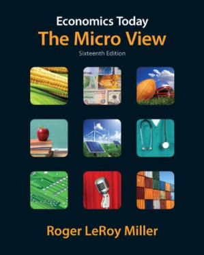 Economics Today: The Micro View - Roger LeRoy Miller - 9780132554411