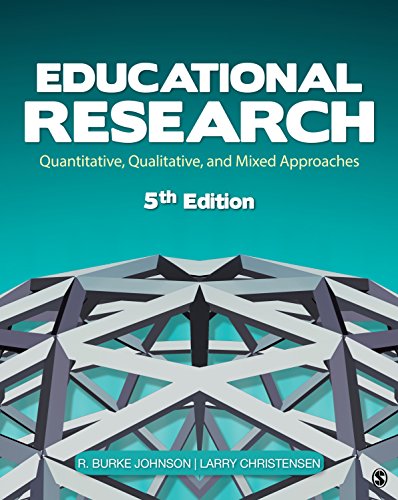 Educational Research/ Quantitative, qualitative, and mixed approaches (Fifth edition)