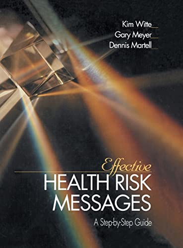 Effective health risk messages : a step-by-step guide