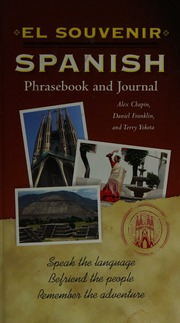 El souvenir: Spanish phrasand journal