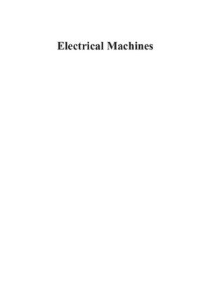 Electrical Machines By Abhijit Chakrabarti; Sudipta Debnath