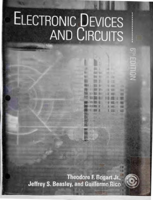 Electronic Devices and Circuits (6th Edition) - Theodore F. Bogart, Jeffrey S. Beasley, Guillermo Rico