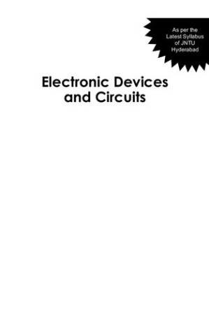 Electronic Devices and Circuits 2015 9789339218058