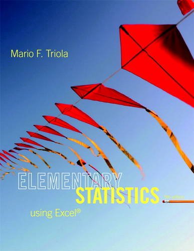 Elementary Statistics Using Excel - 5th Edition