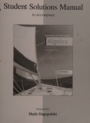 Elementary and intermediate algebra