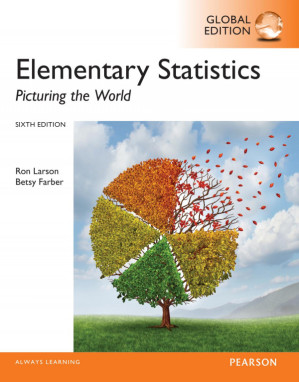Elementary statistics: picturing the world - Larson, Ron;Farber, Betsy