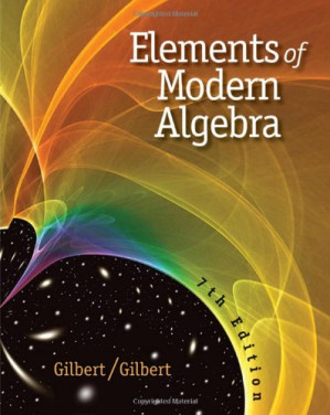 Elements of Modern Algebra By Linda Gilbert, Jimmie Gilbert