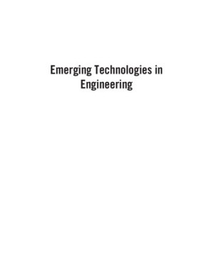 Emerging Technologies in Engineering By Mahesh P. K.
