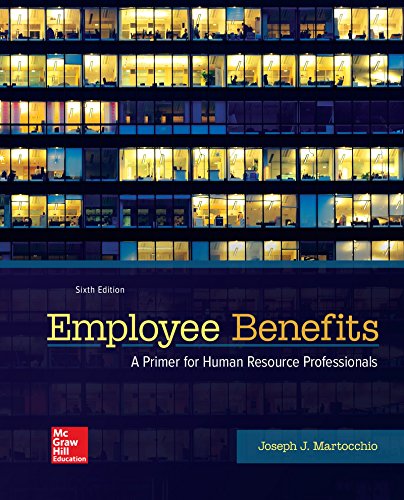 Employee benefits: a primer for human resource professionals