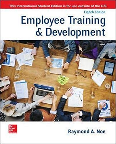 Employee training and development - 9781260565638