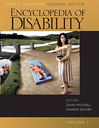 Encyclopedia of Disability vol 1