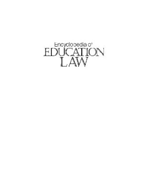 Encyclopedia of Education Law Vol 2