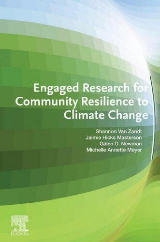 Engaged Research For Community Resilience To Climate Change