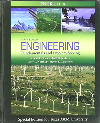 Engineering Fundamentals & Problem Solving