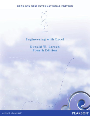 Engineering with Excel - Larsen, Ronald W - 9781292054087