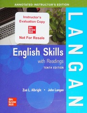 English skills with readings - 9781260899863
