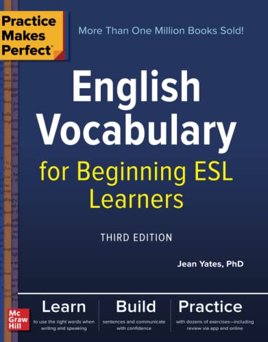 English vocabulary for beginning ESL learners - 9781260011197