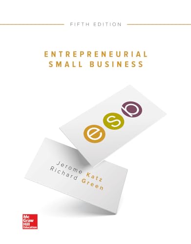 Entrepreneurial Small Business - 9781259573798