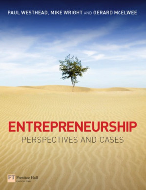 Entrepreneurship: Perspectives and Cases - Westhead, Paul