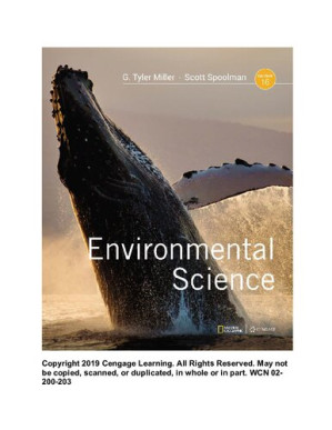Environmental Science (16th Ed.) By Miller, G. Tyler, Spoolman, Scott - 9781337612753