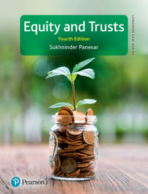 Equity and trusts - Sukhninder Panesar - 9781292309040