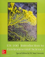 Es 100 Introduction To Environmental Science, A Global Concern, Thirteenth Edtion, Special Edition For Nc State University