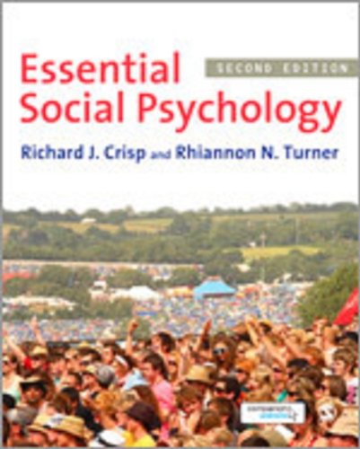 Essential Social Psychology - 9780761942146