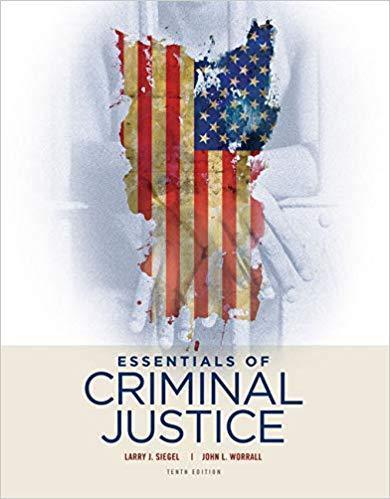 Essentials Of Criminal Justice 11Th Edition