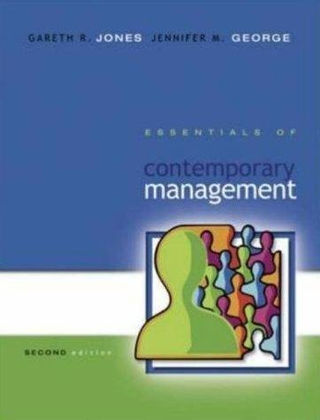 Essentials of Contemporary Management (Ashford University) + Access Code